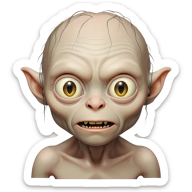 Gollum sticker