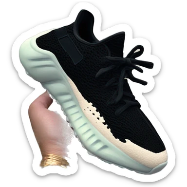 Yeezy Foam Runner 'Onyx' sticker