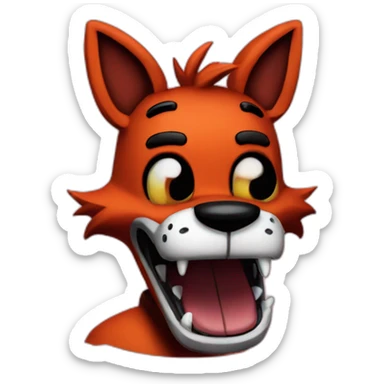 FIVE NIGHT AT FREDDY'S FOXY sticker