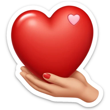 Display ⚠️ as 🫶 sticker