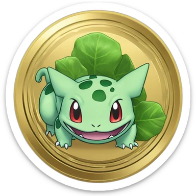 pokemon bulbasaur money puregold coin pokecoin pokedollar dollar sticker