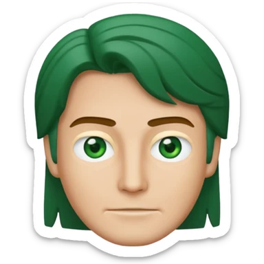 Lloyd garmadon from  LEGO Ninjago if he was humanized, emoji style sticker