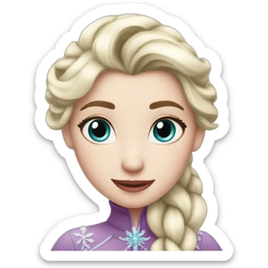 Reine des neiges sticker