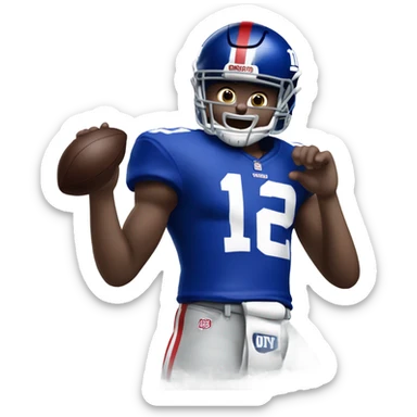 Make Daniel jones on the NY Giants but he’s a trash can he’s number 8 sticker