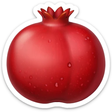pomegranate is a fruit in the section sticker