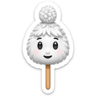 A q-tip emoji with no face sticker