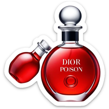 hypnotic poison dior sticker