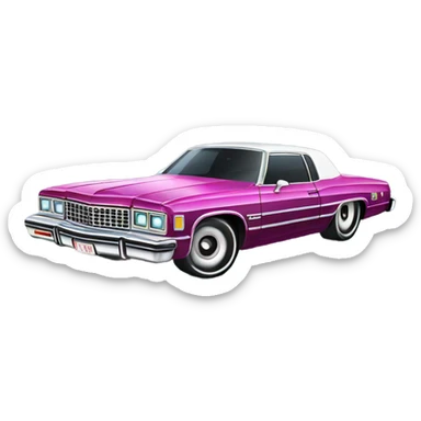 79 Impala Lowrider sticker