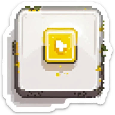 Graphic: 🎥 Play button icon (white) with yellow glow.
Animation: Play button pulses softly.
Background: Transparent.


 sticker