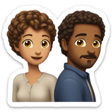 L’affiche du filme vis et versa sticker