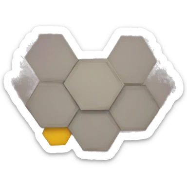 Hexagon  sticker