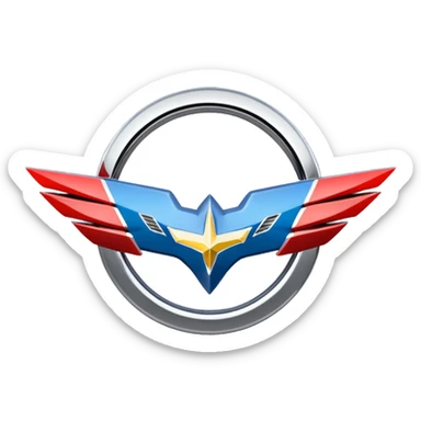 corvette C6 logo sticker