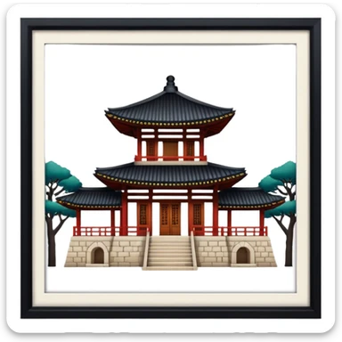 korean culture sticker