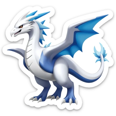 Modern Latios-Lugia-Kyurem-Reshiram-Creature, (full body) sticker