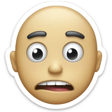 person with X eyes tongue out playing dead sticker