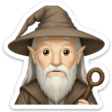 lord of rings gandalf sticker