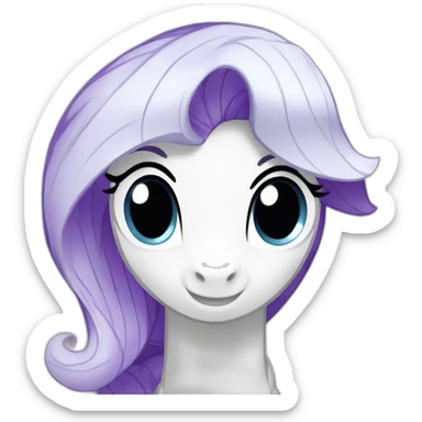Rarity mlp sticker