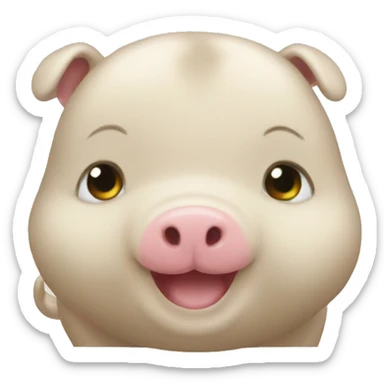 Piggle sticker