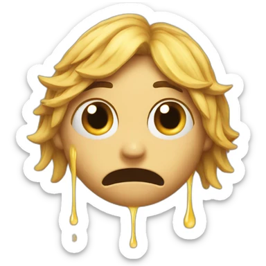 Oblicchya streams tears sticker