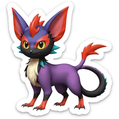  Noibat-Noivern-Trico-Nargacuga-Litten-Hybrid sticker