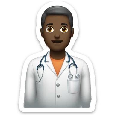 a person who sells medicine sticker