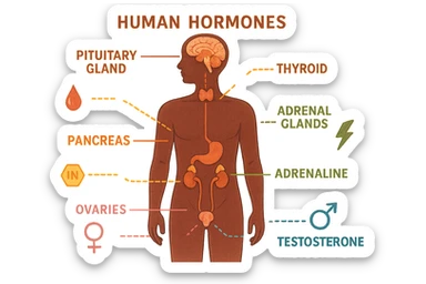 ORMONI ANATOMICI UMANI sticker