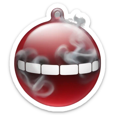 The Remembrall is a small, red glass ball filled with smoke. When the owner has forgotten something, the smoke turns red, serving as a reminder that they've forgotten something important sticker