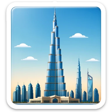 Burj Khalifa sticker