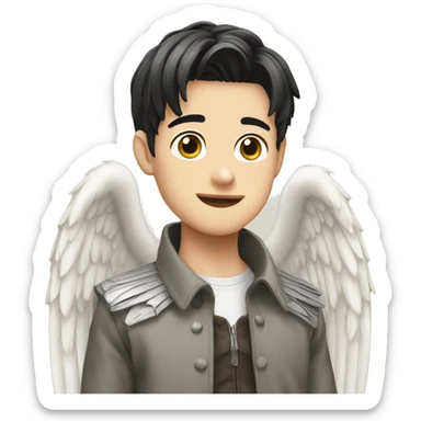 Angel Levi sticker