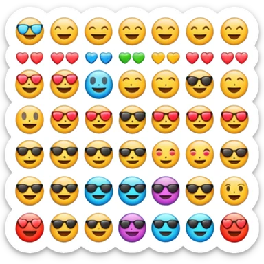 Emojis personalisados sticker