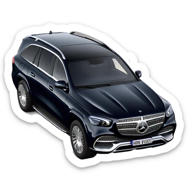 mercedes maybach gls 2022 sticker