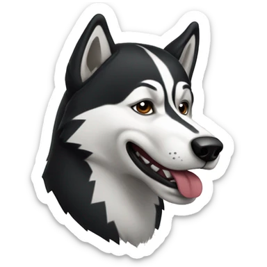 Northeastern Huskie sticker