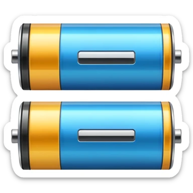 battery items sticker