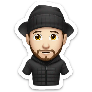 Messi in a thief's outfit sticker