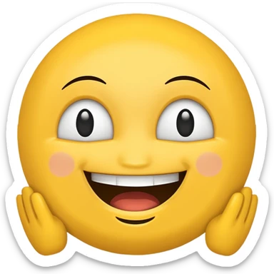 A emoji on the process of pls donate raise Roblox  sticker