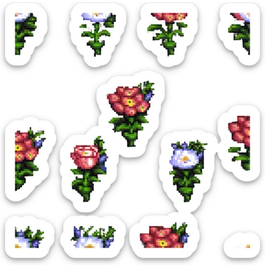 bouquet sticker