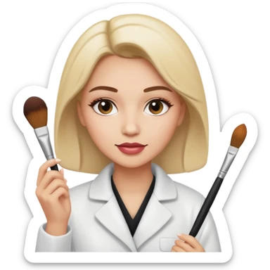 Beautician sticker