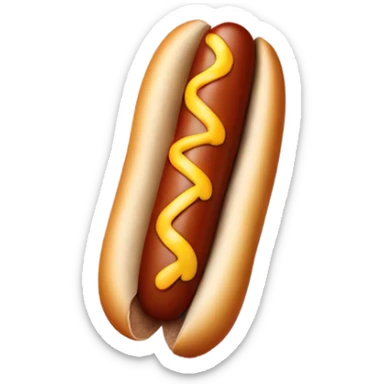 Feet with hot dog toes  sticker