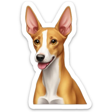 Rainbow Podenco sticker