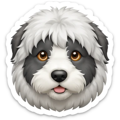 Old English sheepdog  sticker