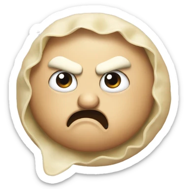 Angry pierogi sticker