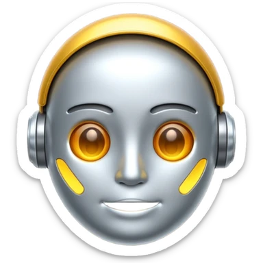 I need a slack emoji that ilustrates Artificial Intelligence (AI)

Make it animated and as large as possible 

I need to flag pull requests and messages that are generated with AI for colleagues to know that they need to pay attention sticker