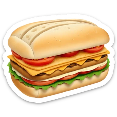 Sandwich pita sticker
