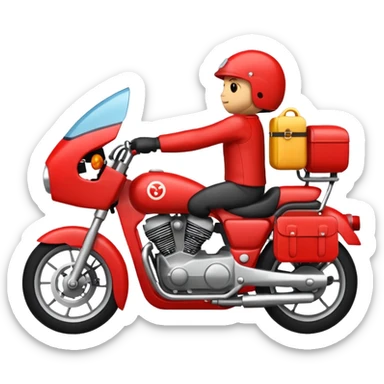 Vreau un emoji cu stop și sa fie împotriva motocicletelor sticker