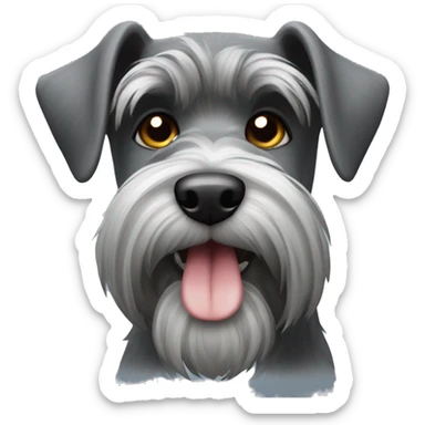 Zwergschnauzer sticker