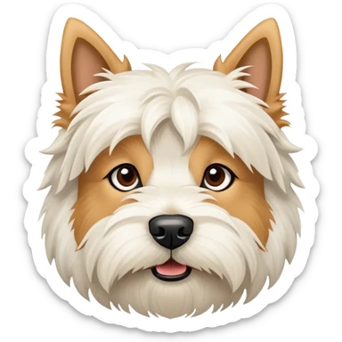Juicy couture highland terrier sticker