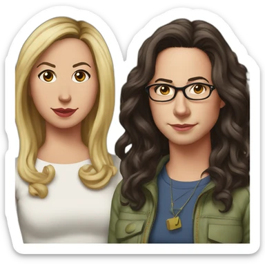 Amy Farah Fowler big bang theory sticker