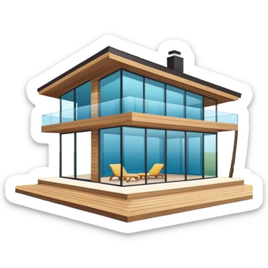 pool house sticker