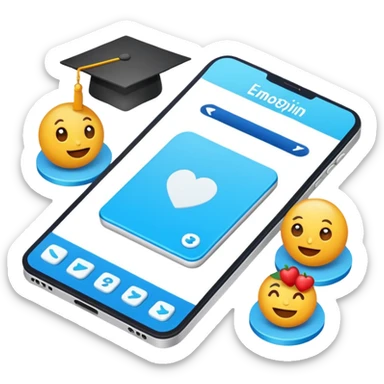 online education sticker