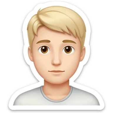 Handsome boy  sticker